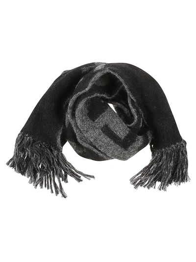 Saint Laurent Stole Scarf In Black