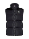 PALM ANGELS PALM ANGELS LOGO PATCH PADDED VEST