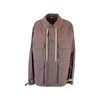 Valentino Cotton Jacket In Brown