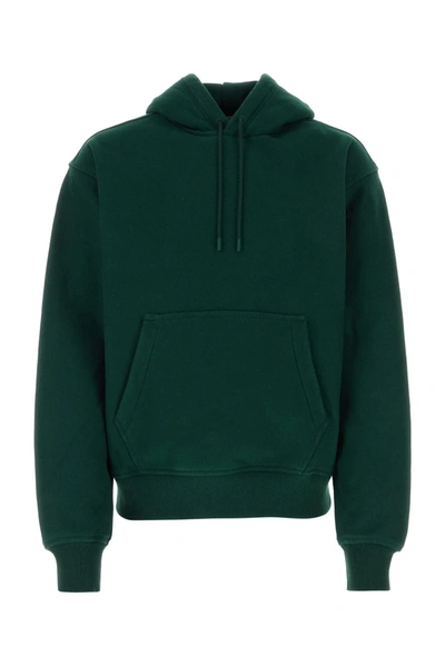 Burberry Bottle Green Cotton Sweatshirt