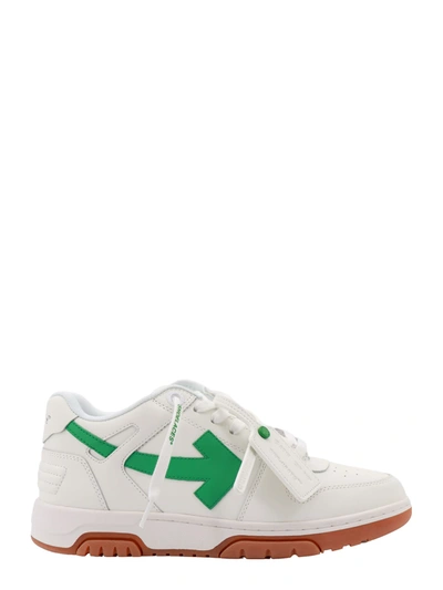 Off-white Out Of Office Sneakers In Green
