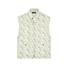 STONE ISLAND STONE ISLAND PRINTED BRUSHED GILET