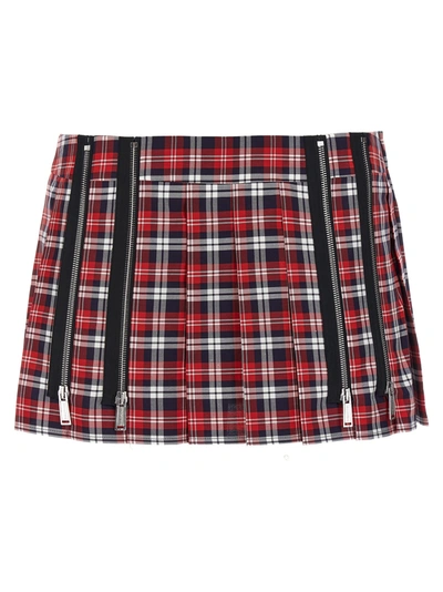 Dsquared2 Baby One More Time Hot Skirt In Red