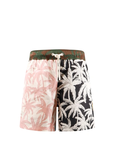 Palm Angels Swim Shorts In Multicolor