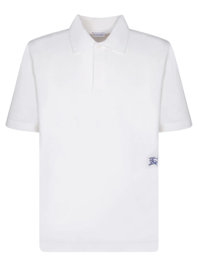 Burberry Knight White Polo Shirt