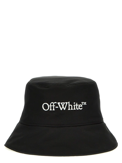 Off-white Bookish Bucket Hat In White/black