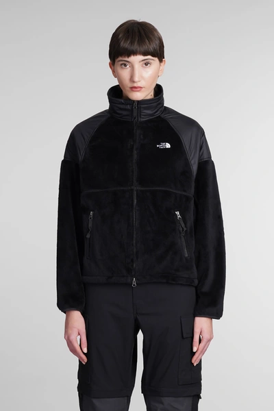 The North Face Puffer In Black Chenille