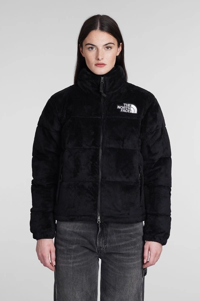 The North Face Puffer In Black Chenille