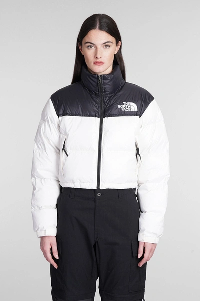 The North Face Puffer In White Polyamide