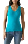 Michael Stars Maya V-neck Tank In Corsica