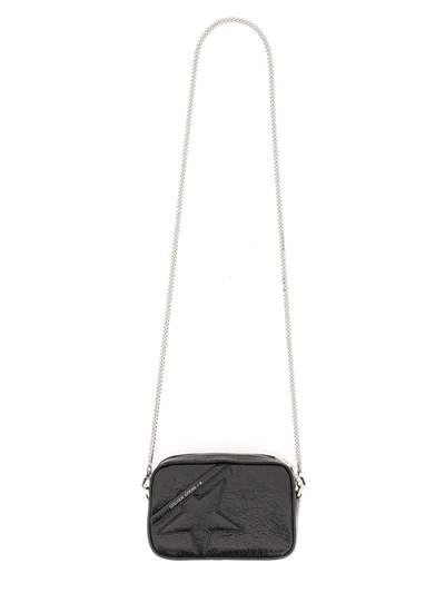 Golden Goose Mini "star" Bag In Black