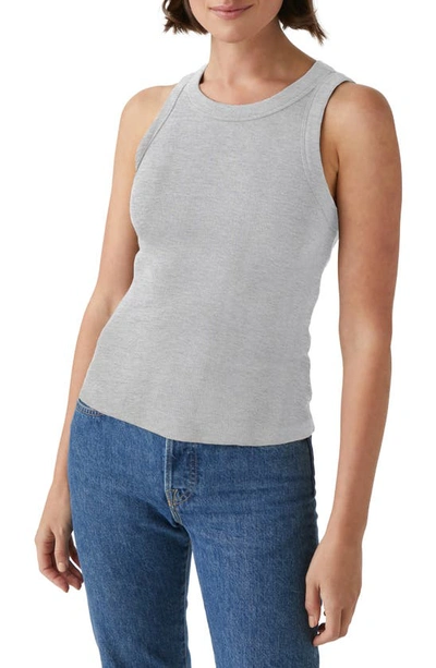 Michael Stars Gina Tank Top In Heather Grey