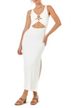 L*space Camille Dress In White