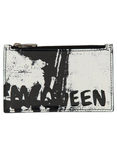 ALEXANDER MCQUEEN ALEXANDER MCQUEEN CARD HOLDER WITH LOGO