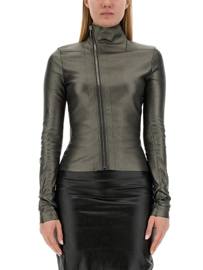 RICK OWENS RICK OWENS LEATHER JACKET