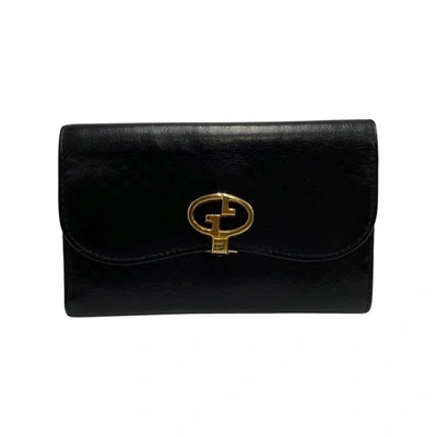 Gucci Black Leather Wallet  ()