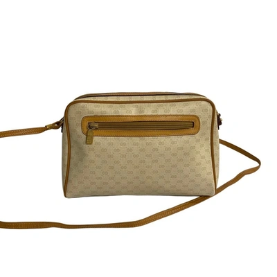 Gucci Brown Canvas Shoulder Bag ()