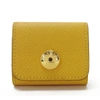 HERMES HERMÈS YELLOW LEATHER CLUTCH BAG (PRE-OWNED)