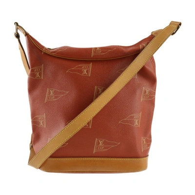 Pre-owned Louis Vuitton Touquet Gold Canvas Shoulder Bag ()