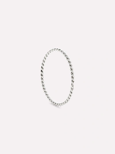 Ana Luisa White Gold Ring In Metallic