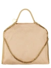 Stella Mccartney 3 Chain Tote Bag Falabella In Butter Cream