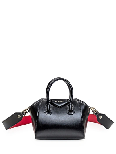 Givenchy Antigona Toy Bag In Black/red