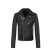 Balmain Leather Jacket In Black
