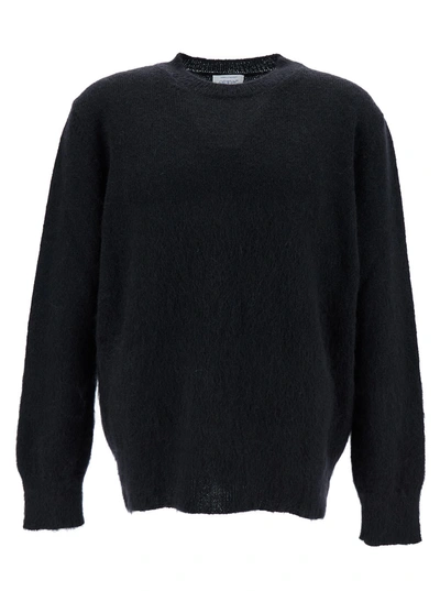 Off-white Mohair Arrow Knit Crewneck In Black