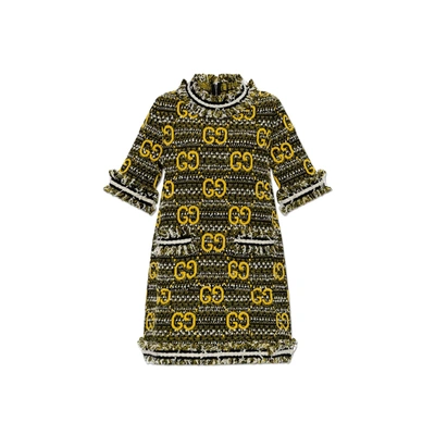 GUCCI GUCCI TWEED MINI DRESS