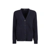 Prada Cotton Cardigan Women In Blue