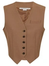 Stella Mccartney Sleeveless Vest In Default Title