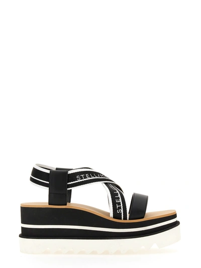 Stella Mccartney Sneak-elyse Sandal In Nero