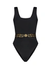 VERSACE VERSACE ONE PIECE SWIMSUIT WITH GREEK