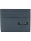 FENDI FENDI BAG BUGS CARD HOLDER - BLUE,7M01646OC12253025