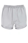 Christopher Esber Viscose Waist Shorts With Side Slits And Seam Pockets In Grey