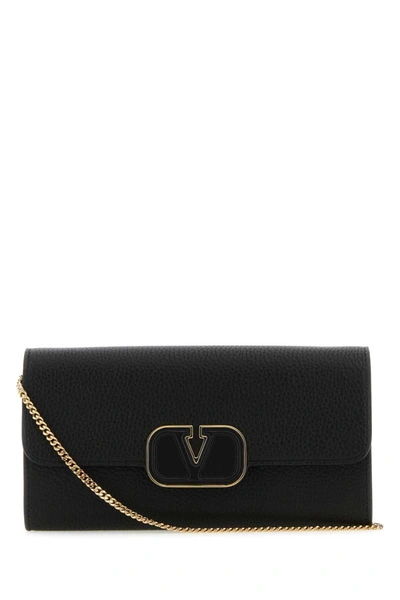 Valentino Garavani Wallets In Black