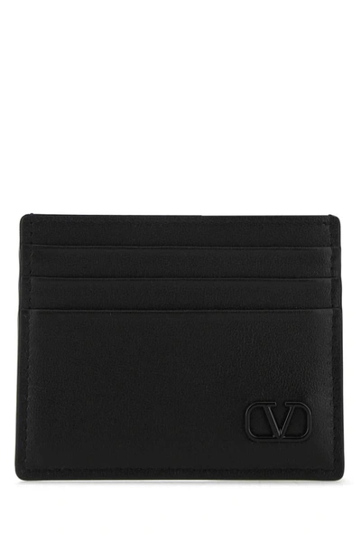 Valentino Garavani Wallets In Black