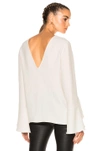 IRO IRO HALEY TOP IN WHITE,17WWP16HALEY