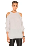 IRO IRO LINEISY SWEATER IN GRAY,NEUTRALS,17WWP12LINEISY