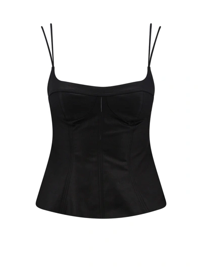 Stella Mccartney Peplum In Negro