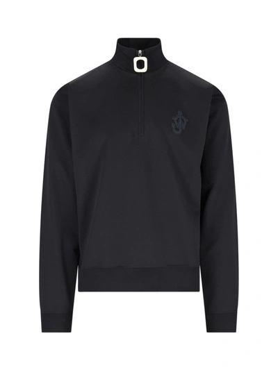 Jw Anderson J.w. Anderson Sports Sweatshirt In Black