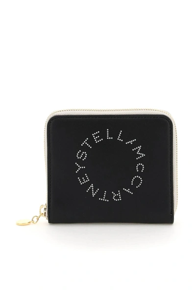 STELLA MCCARTNEY STELLA MCCARTNEY FAUX LEATHER ZIP AROUND WALLET