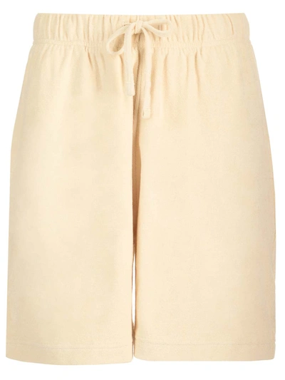 Burberry Towelling Shorts In Beige