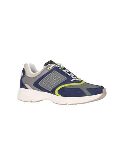 Fendi Faster Trainers In Blue