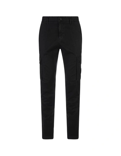 Stone Island Compass-motif Straight-leg Trousers In Default Title