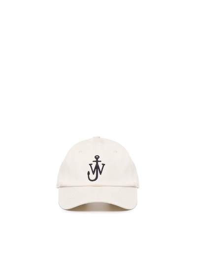 Jw Anderson J.w. Anderson Baseball Hat In Cotton In Natural