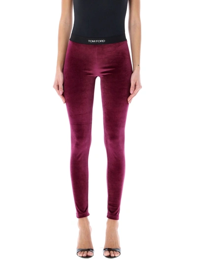 TOM FORD TOM FORD SIGNATURE LEGGINGS VELOUR