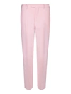 BURBERRY BURBERRY WIDE-FIT PINK TROUSERS
