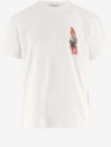 JW ANDERSON J.W. ANDERSON COTTON T-SHIRT WITH GRAPHIC PRINT AND LOGO