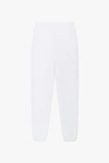 Moncler Cotton Jersey Logo Sweatpants In White